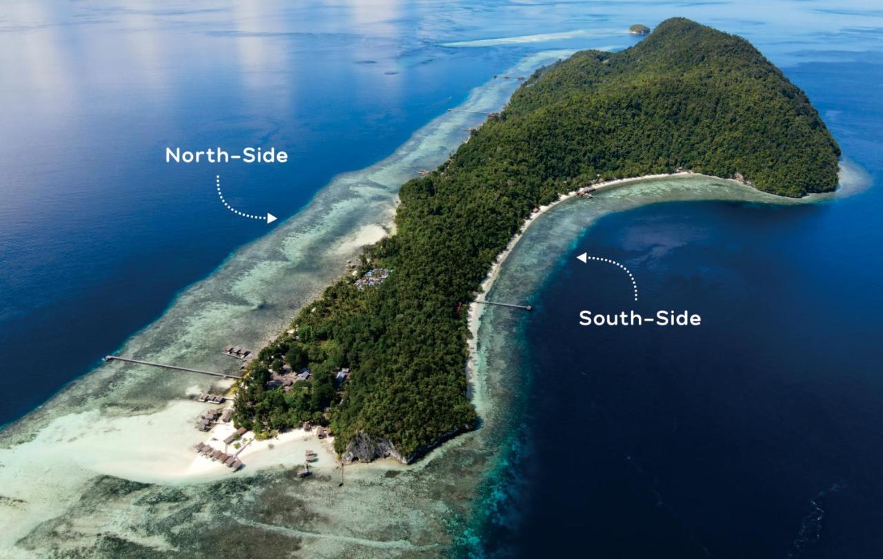 Kri Raja Ampat Bungalows Esterno foto